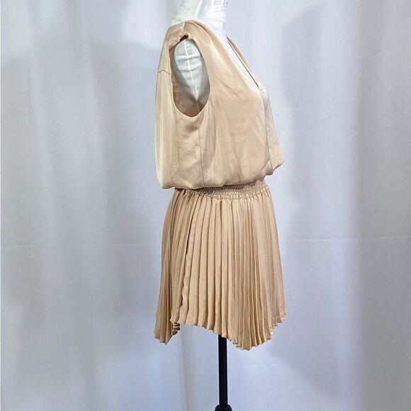 Ramy Brook Rori Satin Pleated Minidress size S - Picture 10 of 12